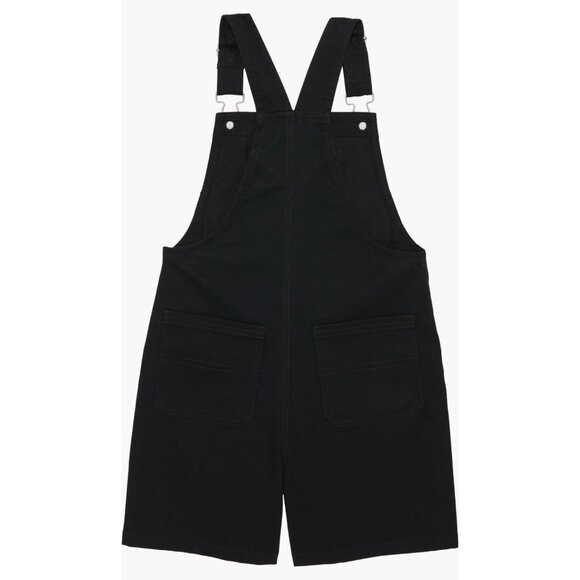 BP Be Proud Gender Inclusive Stretch Cotton Short Overalls NEW WITH TAGS - Picture 2 of 3